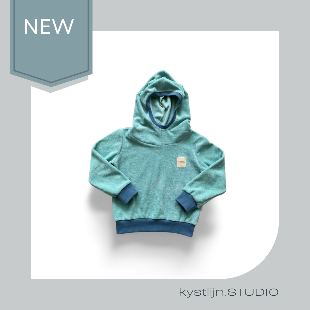 Hoodie Storm - green sea -