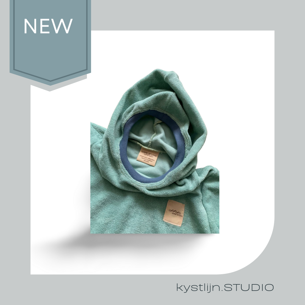 Hoodie Storm - green sea -
