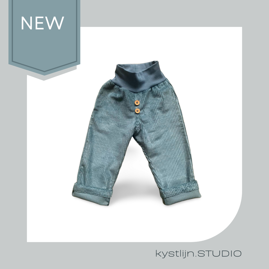 Cordhose Sandtrouser - deep ocean blue -