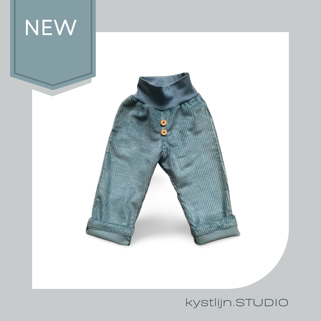 Cordhose Sandtrouser - deep ocean blue -