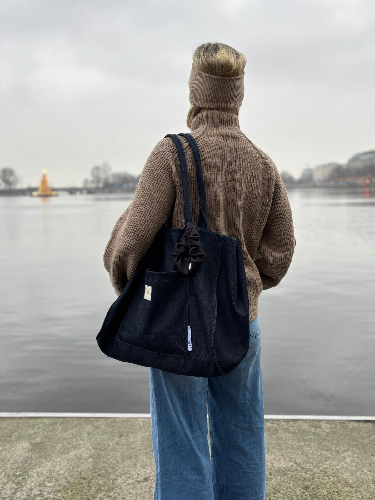 Tote Bag Sandhavn -jeans-