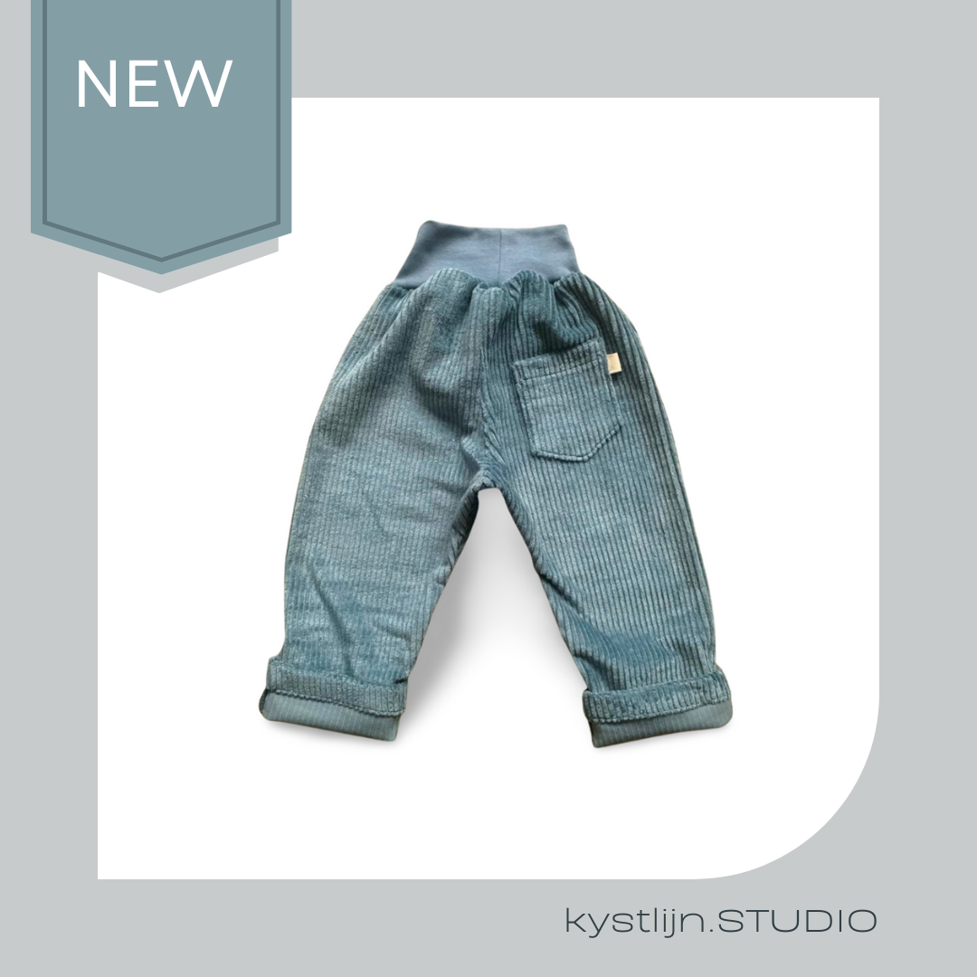 Cordhose Sandtrouser - deep ocean blue -