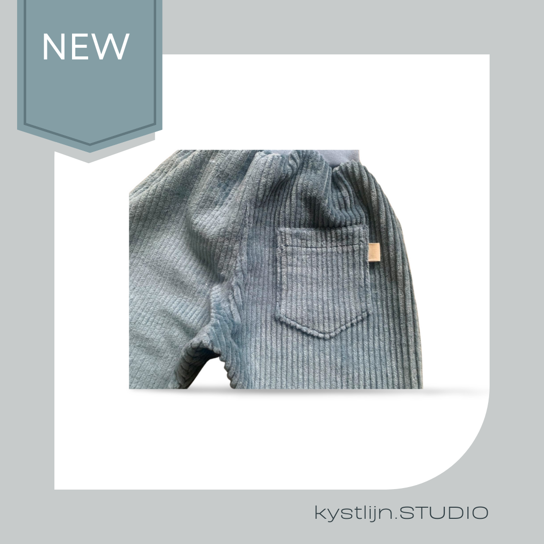 Cordhose Sandtrouser - deep ocean blue -