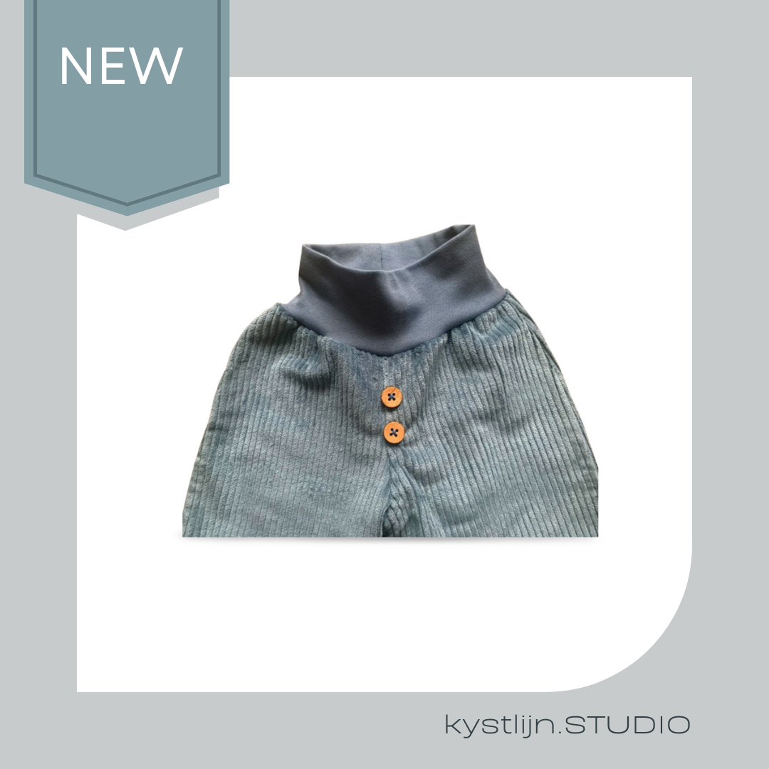 Cordhose Sandtrouser - deep ocean blue -