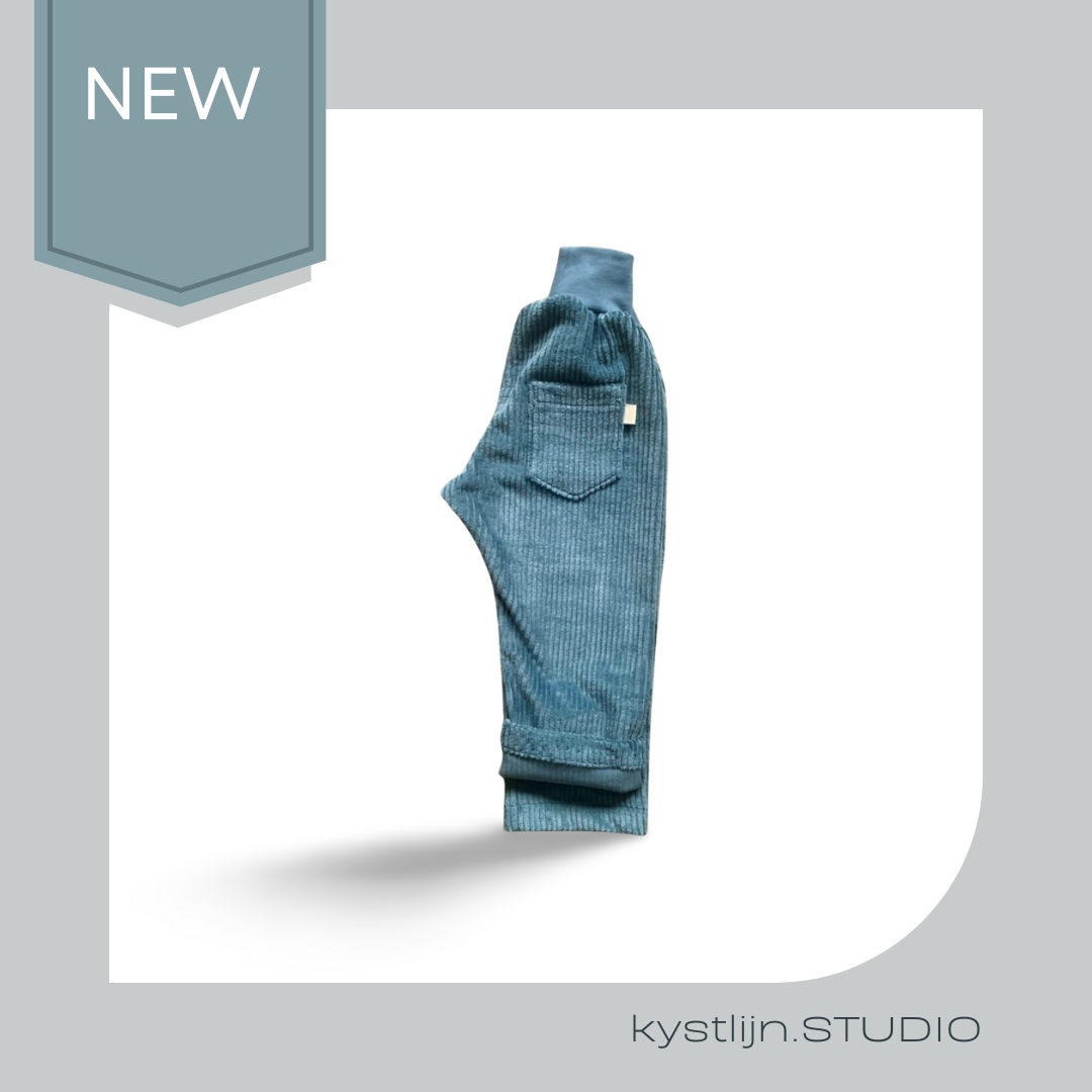Cordhose Sandtrouser - deep ocean blue -