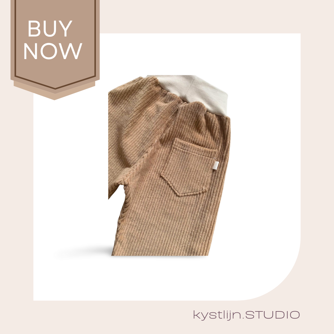 Cordhose Sandtrousers beige